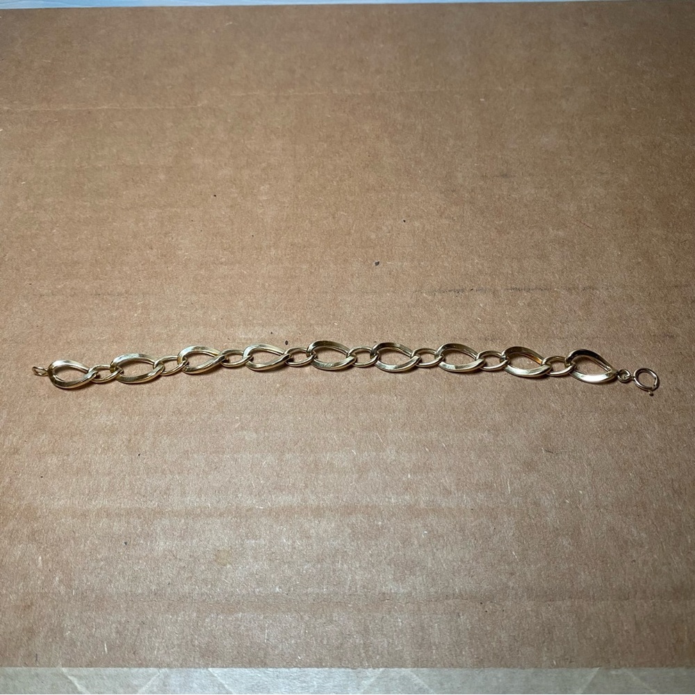 14K Open Link Bracelet